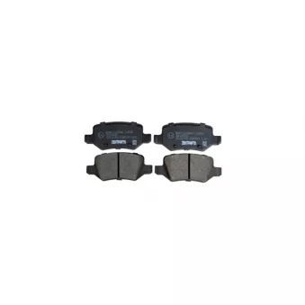 ZentParts Z07431 - Jeu de 4 plaquettes de frein avant