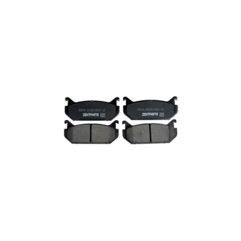 ZentParts Z07454 - Jeu de 4 plaquettes de frein avant