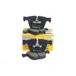 ZentParts Z07470 - Jeu de 4 plaquettes de frein avant
