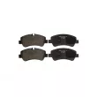ZentParts Z07508 - Jeu de 4 plaquettes de frein avant