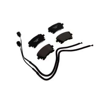 Jeu de 4 plaquettes de frein avant ZentParts [Z07522]