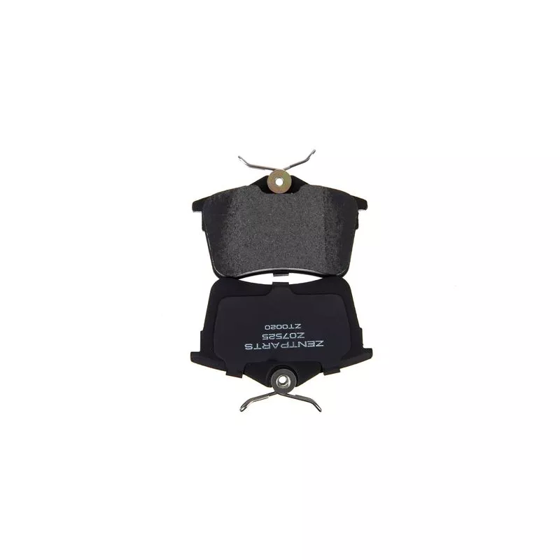 Jeu de 4 plaquettes de frein avant ZentParts Z07525 - Visuel 2