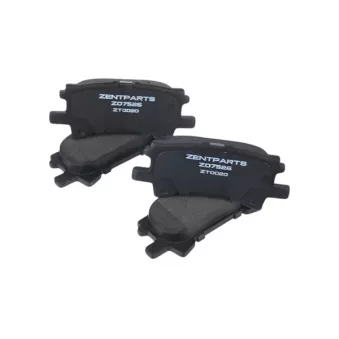 Jeu de 4 plaquettes de frein avant ZentParts [Z07526]