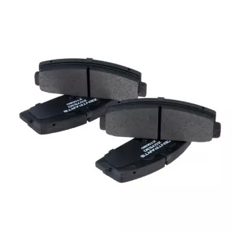 ZentParts Z07530 - Jeu de 4 plaquettes de frein avant