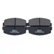 ZentParts Z07530 - Jeu de 4 plaquettes de frein avant