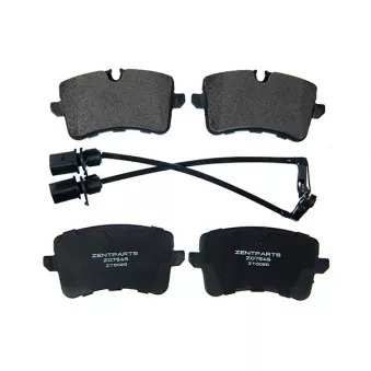 Jeu de 4 plaquettes de frein avant ZentParts [Z07545]