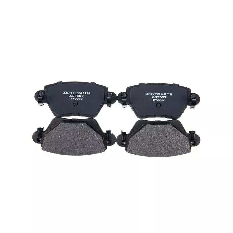 Jeu de 4 plaquettes de frein avant ZentParts Z07557 - Visuel 1