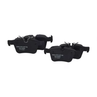 ZentParts Z07588 - Jeu de 4 plaquettes de frein avant