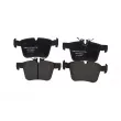 ZentParts Z07588 - Jeu de 4 plaquettes de frein avant