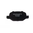 ZentParts Z07603 - Jeu de 4 plaquettes de frein avant