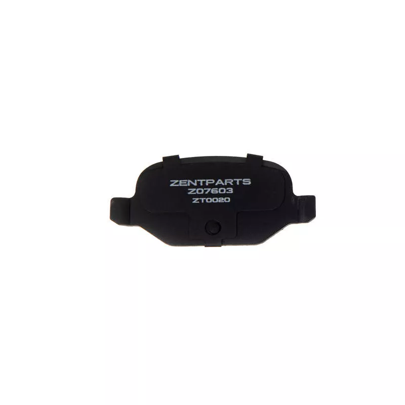 Jeu de 4 plaquettes de frein avant ZentParts Z07603 - Visuel 1