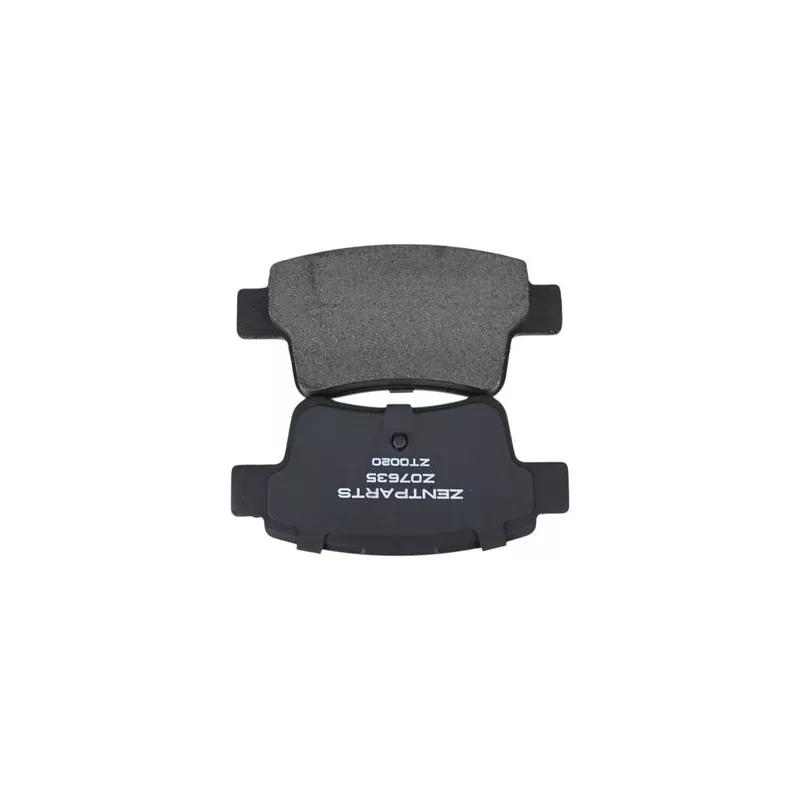 Jeu de 4 plaquettes de frein avant ZentParts Z07635 - Visuel 2