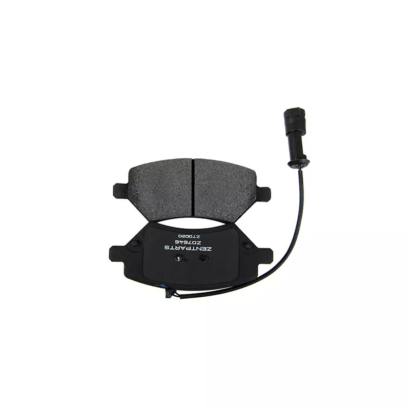 Jeu de 4 plaquettes de frein avant ZentParts Z07646 - Visuel 2
