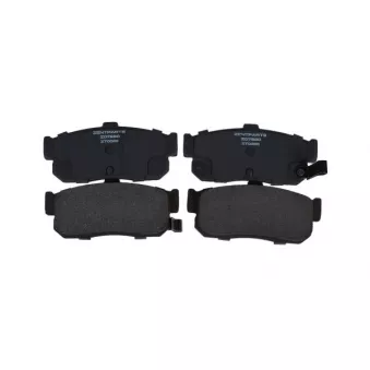 ZentParts Z07680 - Jeu de 4 plaquettes de frein avant