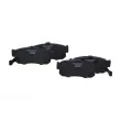 ZentParts Z07680 - Jeu de 4 plaquettes de frein avant