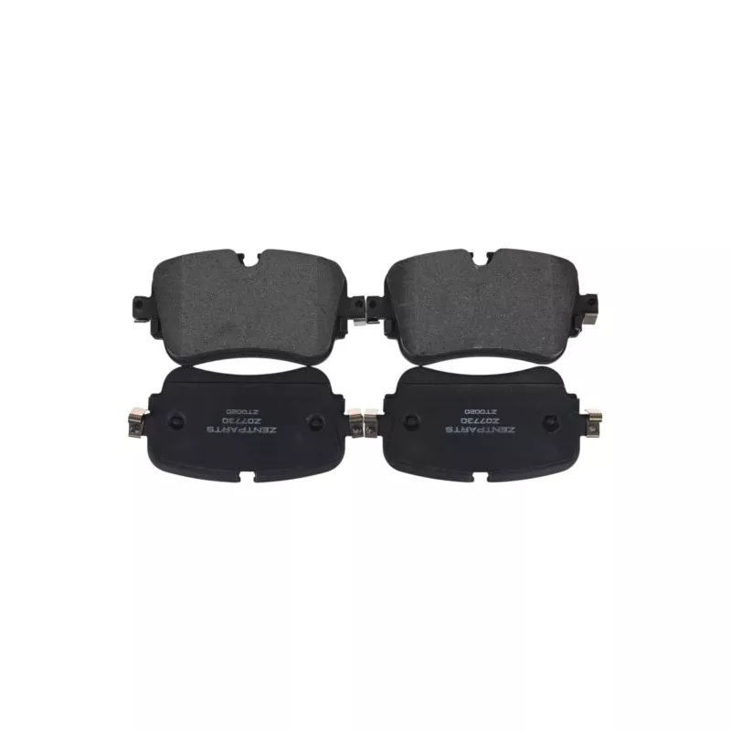 Jeu de 4 plaquettes de frein avant ZentParts Z07730 - Visuel 1