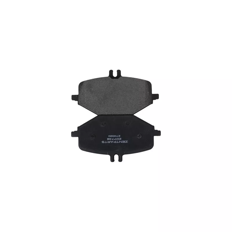 Jeu de 4 plaquettes de frein avant ZentParts Z07738 - Visuel 2