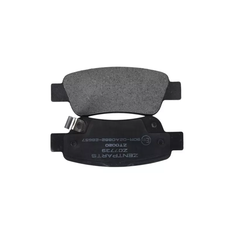 Jeu de 4 plaquettes de frein avant ZentParts Z07739 - Visuel 2