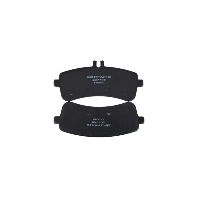 Jeu de 4 plaquettes de frein avant ZentParts Z07749 - Visuel 2