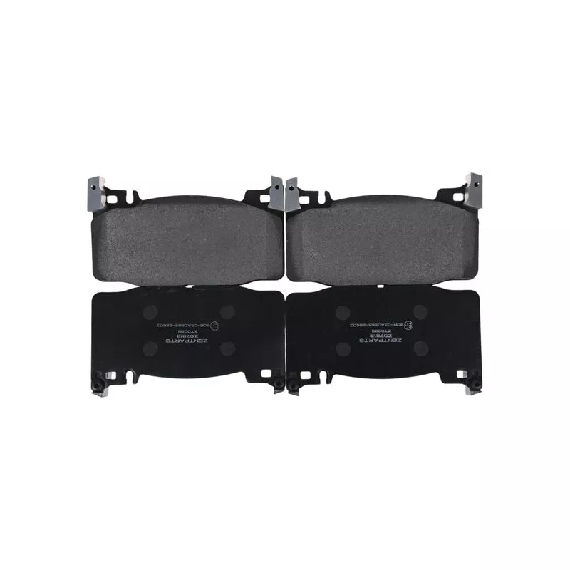 Jeu de 4 plaquettes de frein avant ZentParts Z07813 - Visuel 1