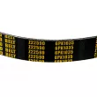 ZentParts Z22590 - Courroie trapézoïdale à nervures