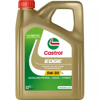 Huile moteur 5W-30 EDGE LL – 4L CASTROL 15F7E5