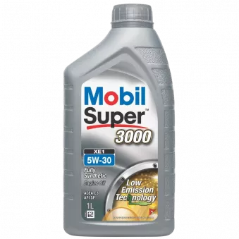 Huile moteur 5W30 SUPER 3000 XE1 - 1L MOBIL 154749