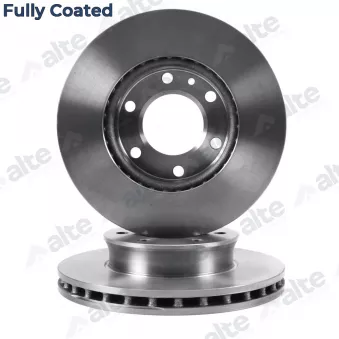 Jeu de 2 disques de frein avant ALTE AUTOMOTIVE 127927FCAL pour VOLKSWAGEN CRAFTER 2.0 TDI - 109cv