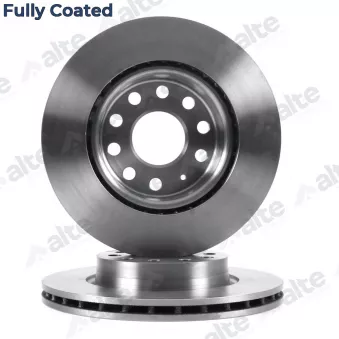 Jeu de 2 disques de frein avant ALTE AUTOMOTIVE 127939FCAL pour VOLKSWAGEN JETTA 1.6 TDI - 105cv