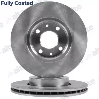 Jeu de 2 disques de frein avant ALTE AUTOMOTIVE 127940FCAL pour RENAULT MEGANE 1.4 - 82cv