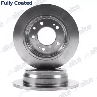 Jeu de 2 disques de frein avant ALTE AUTOMOTIVE 127950FCAL pour KIA PRO CEED 1.6 - 126cv