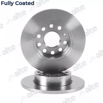 Jeu de 2 disques de frein avant ALTE AUTOMOTIVE 127957FCAL pour SKODA SUPERB 1.8 TSI 4x4 - 160cv