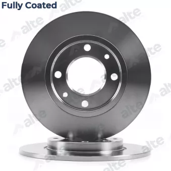 Jeu de 2 disques de frein avant ALTE AUTOMOTIVE 128000FCAL pour CITROEN ZX 1.9 i - 120cv