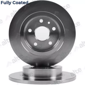 Jeu de 2 disques de frein arrière ALTE AUTOMOTIVE 128015FCAL pour OPEL ASTRA 1.6 SIDI - 200cv