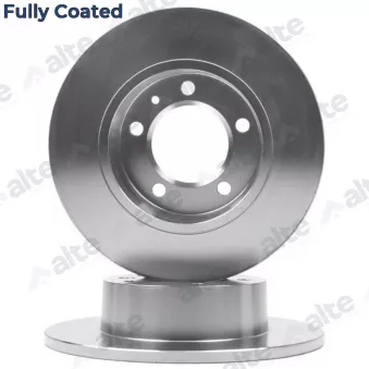 Jeu de 2 disques de frein avant ALTE AUTOMOTIVE 128021FCAL pour NISSAN INTERSTAR DCI 80 - 82cv