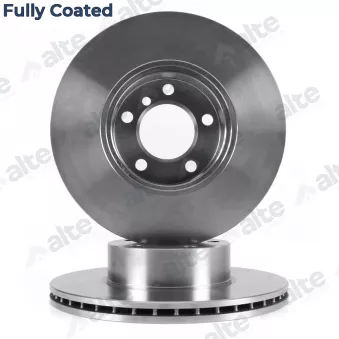 Jeu de 2 disques de frein avant ALTE AUTOMOTIVE 128025FCAL pour FORD TRANSIT 325 i - 211cv