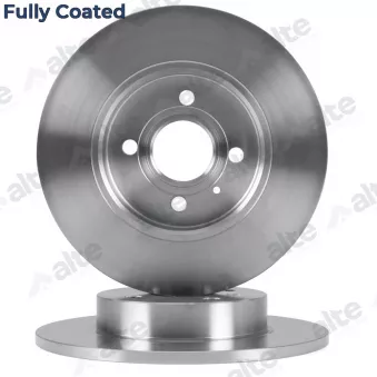 Jeu de 2 disques de frein arrière ALTE AUTOMOTIVE 128038FCAL pour OPEL COMBO 1.3 CDTI 16V - 75cv