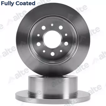 Jeu de 2 disques de frein avant ALTE AUTOMOTIVE 128053FCAL pour OPEL MOVANO 2,2 D - 140cv