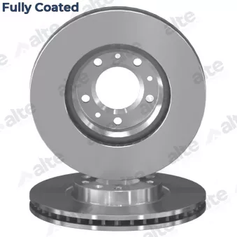 Jeu de 2 disques de frein avant ALTE AUTOMOTIVE 128059FCAL pour PEUGEOT 508 2.0 HDI - 140cv