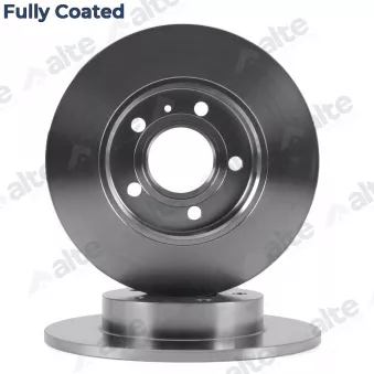 Jeu de 2 disques de frein avant ALTE AUTOMOTIVE 128088FCAL pour OPEL ASTRA 1.7 CDTI - 80cv