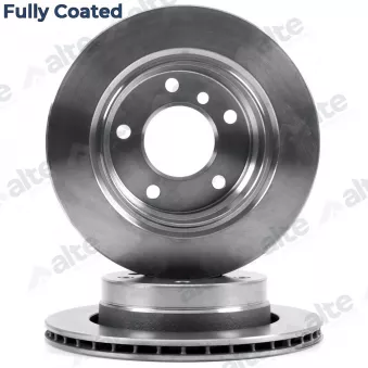 Jeu de 2 disques de frein arrière ALTE AUTOMOTIVE 128090FCAL pour BMW Série 3 325 i - 192cv