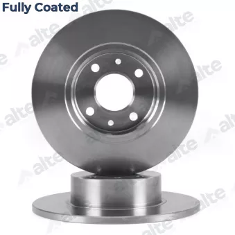 Jeu de 2 disques de frein avant ALTE AUTOMOTIVE 128097FCAL pour LANCIA LYBRA 2.0 20V - 154cv