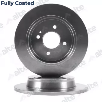 Jeu de 2 disques de frein avant ALTE AUTOMOTIVE 128111FCAL pour HYUNDAI I20 1.1 CRDi - 75cv