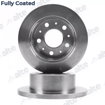 Jeu de 2 disques de frein avant ALTE AUTOMOTIVE 128113FCAL pour OPEL MOVANO 2,2 D - 140cv