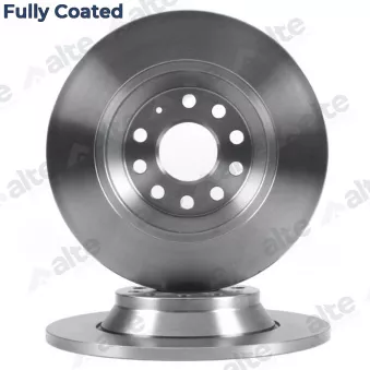 Jeu de 2 disques de frein avant ALTE AUTOMOTIVE 128136FCAL pour AUDI A3 2.0 TDI - 110cv