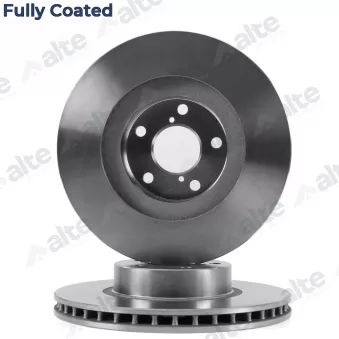 Jeu de 2 disques de frein avant ALTE AUTOMOTIVE 128142FCAL pour SUBARU LEGACY 2.0 D - 150cv