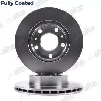 Jeu de 2 disques de frein avant ALTE AUTOMOTIVE 128145FCAL pour OPEL MOVANO 2,2 D - 140cv