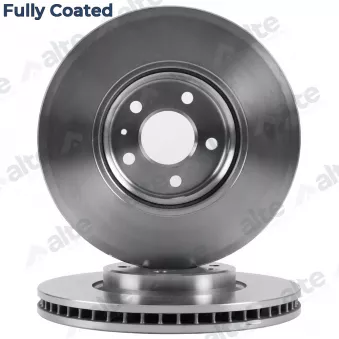 Jeu de 2 disques de frein avant ALTE AUTOMOTIVE 128235FCAL pour AUDI A7 3.0 TDI quattro - 272cv