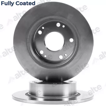 Jeu de 2 disques de frein arrière ALTE AUTOMOTIVE 128245FCAL pour HONDA ACCORD 2.2 i-CTDI - 140cv