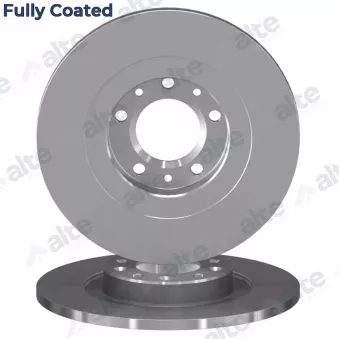 Jeu de 2 disques de frein avant ALTE AUTOMOTIVE 128532FCAL pour CITROEN C4 Picasso 1.6 HDi 110 - 112cv